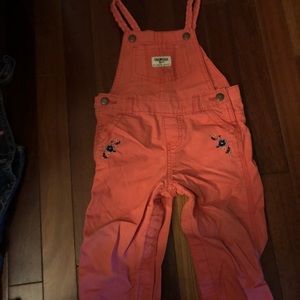 2 pairs of 18 month Oshkosh overalls